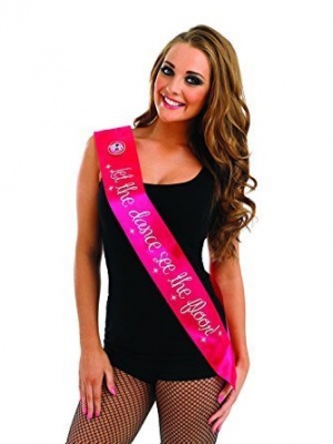 Take Me Out Flashing Sash (Let The Dance See The Floor) RRP £3.40 CLEARANCE XL £0.29 or 5 for £1.00